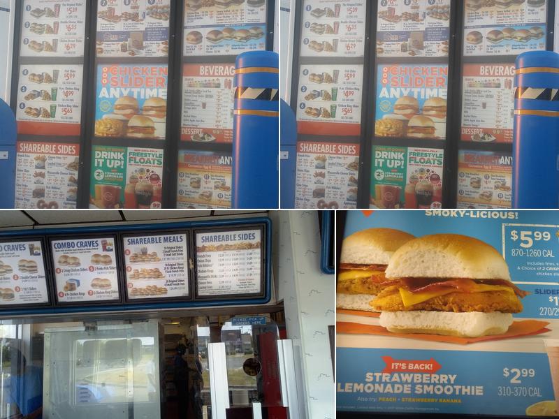 White Castle Menu