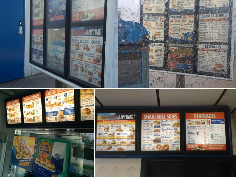 White Castle Menu
