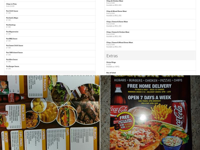 The Original Charcoal Grill Menu