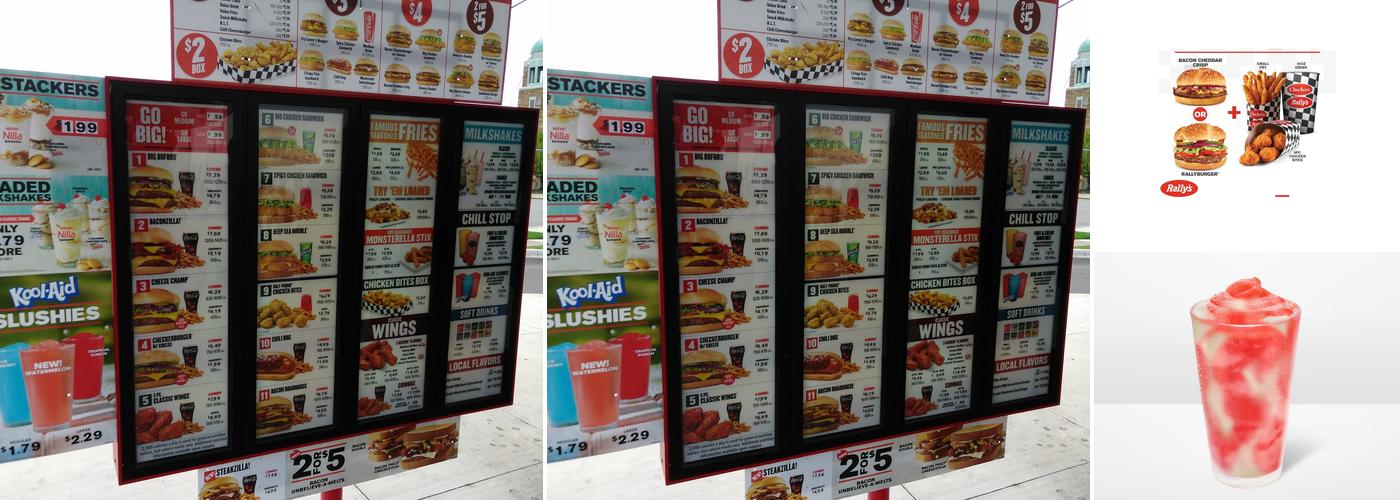 Checkers Menu