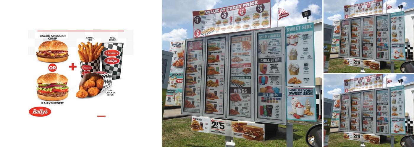 Checkers Menu