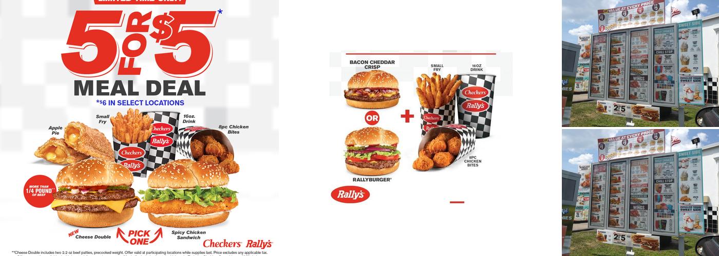 Checkers Menu