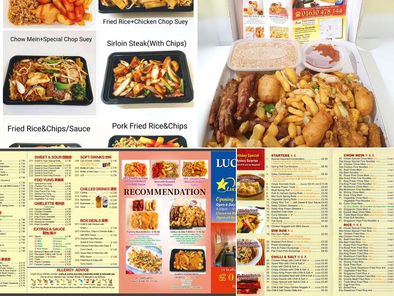 Lucky Star Chinese Take Away Menu