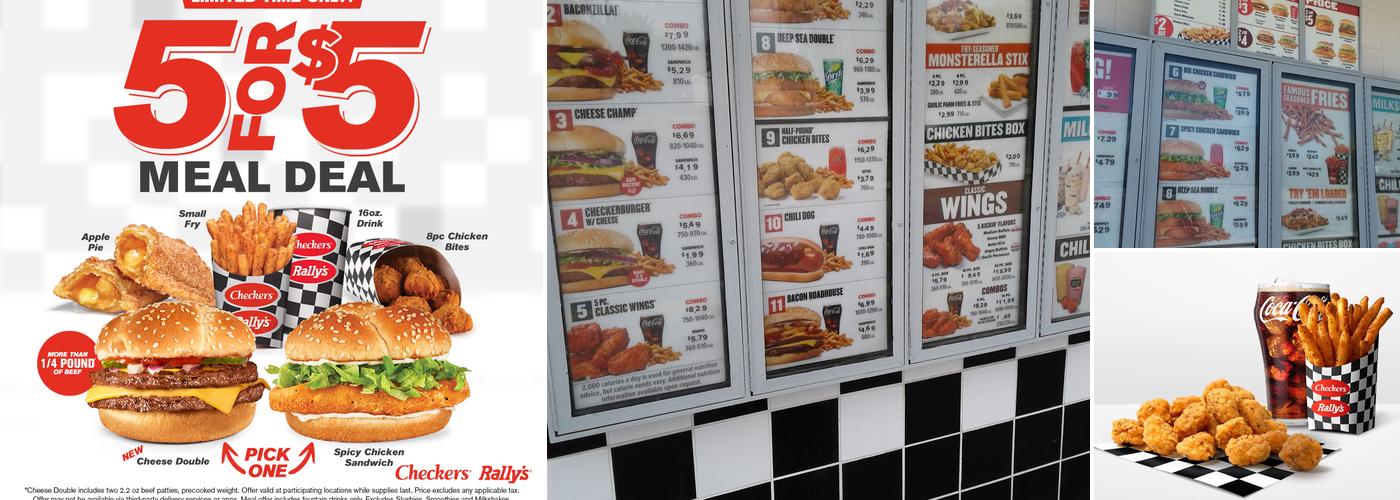 Checkers Menu
