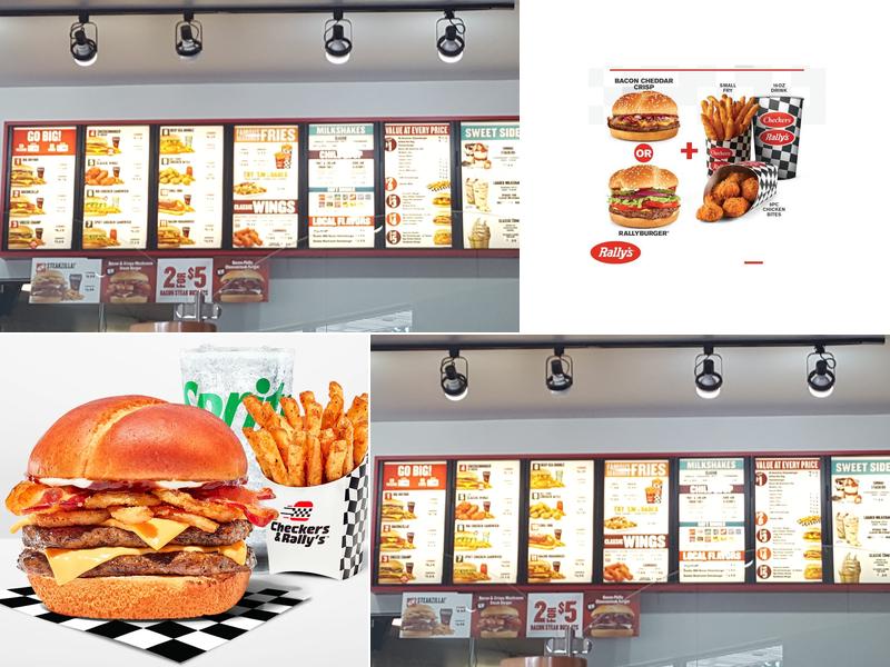 Checkers Menu