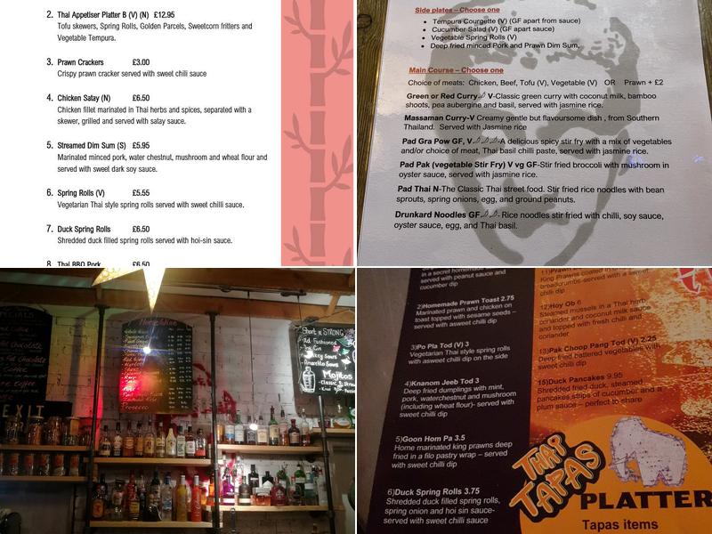 Chang Thai Bar & Restaurant Menu
