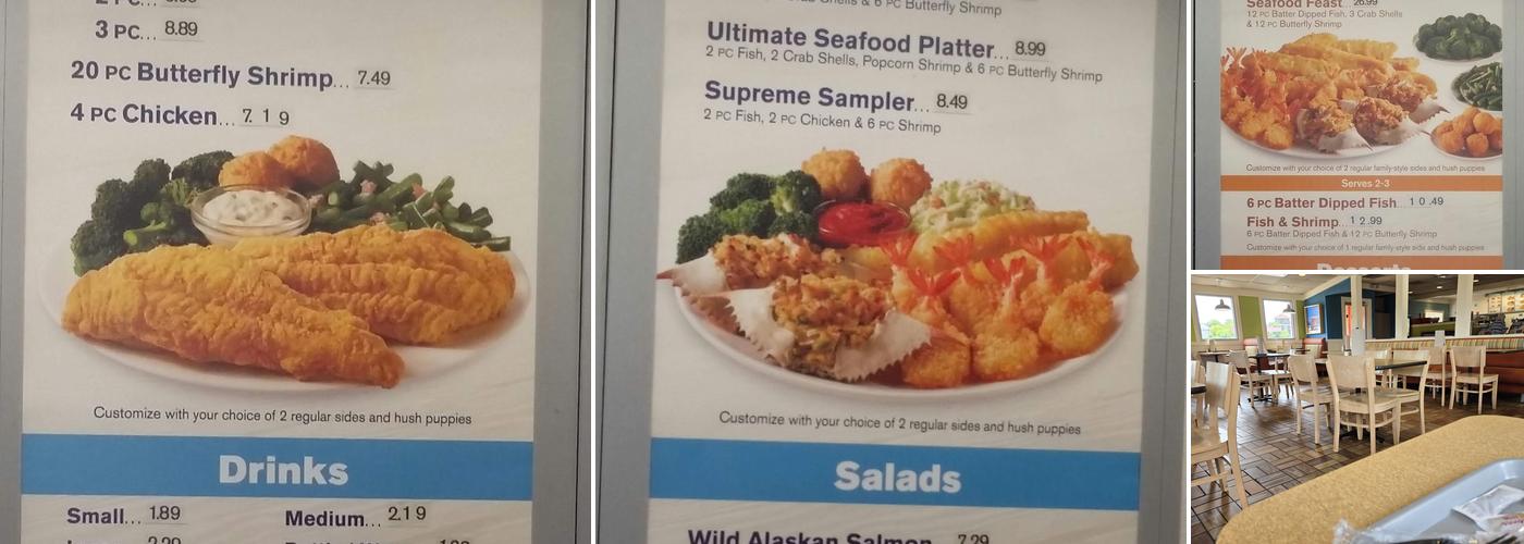Captain D's Menu