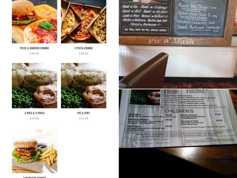 Ridleys on the River Menu