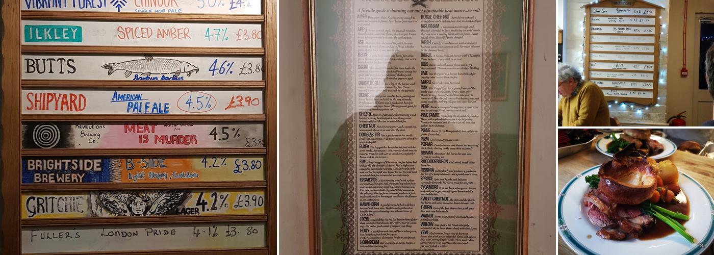 The Shoulder Of Mutton Menu