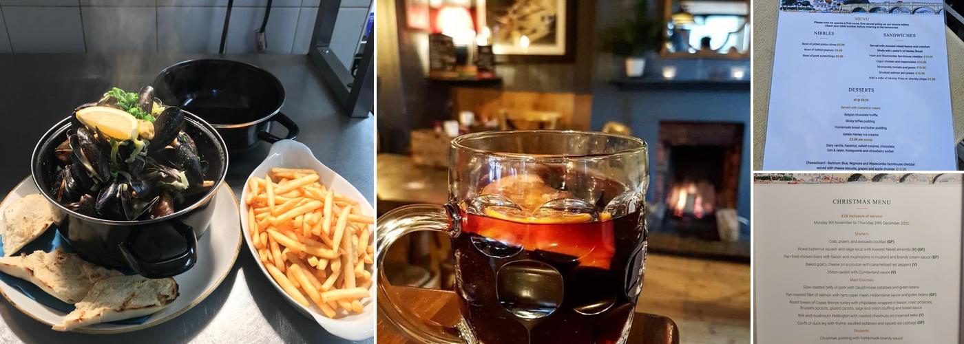 The Angel on the Bridge Menu