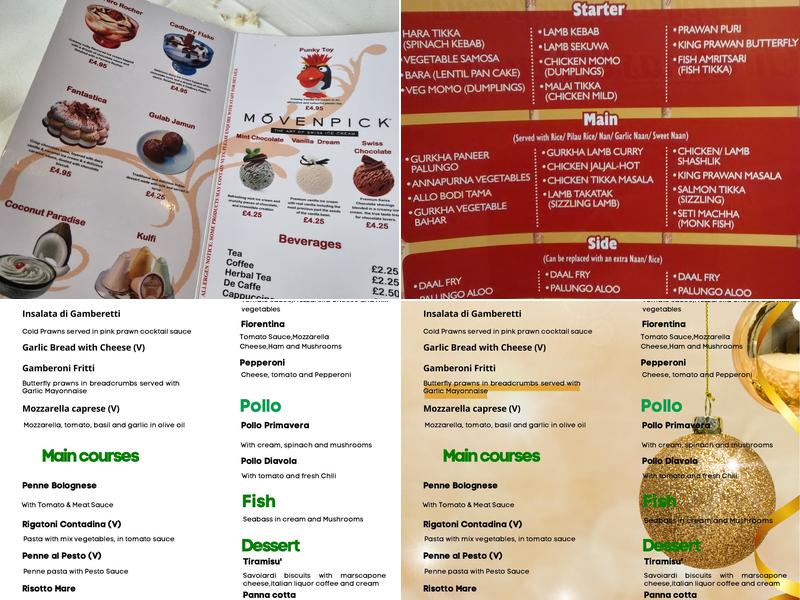 Gurkha Village Menu