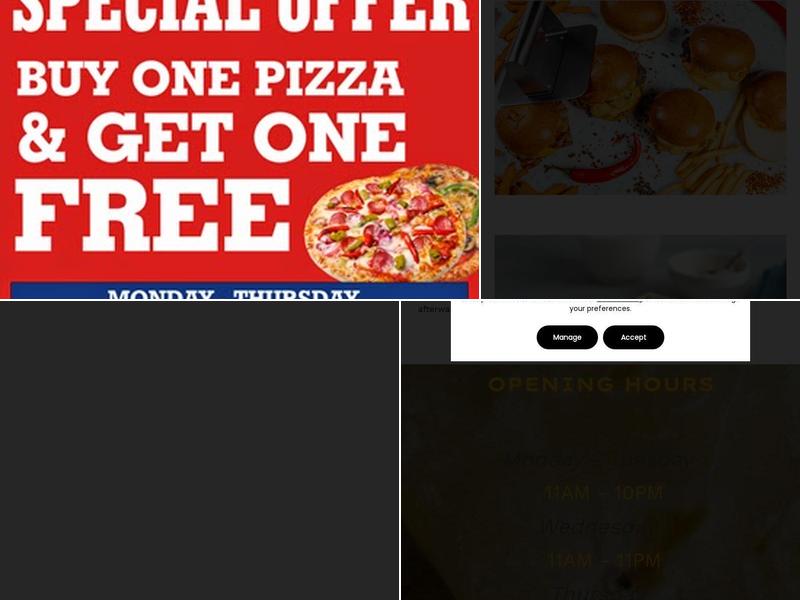 USA Fried&pizza Menu