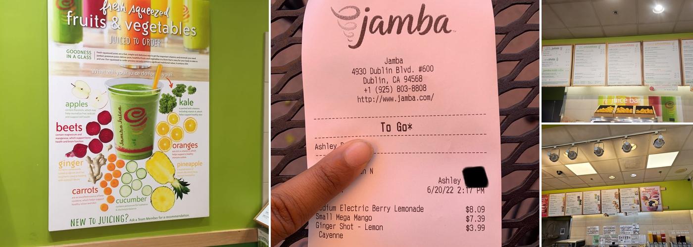 Jamba Menu