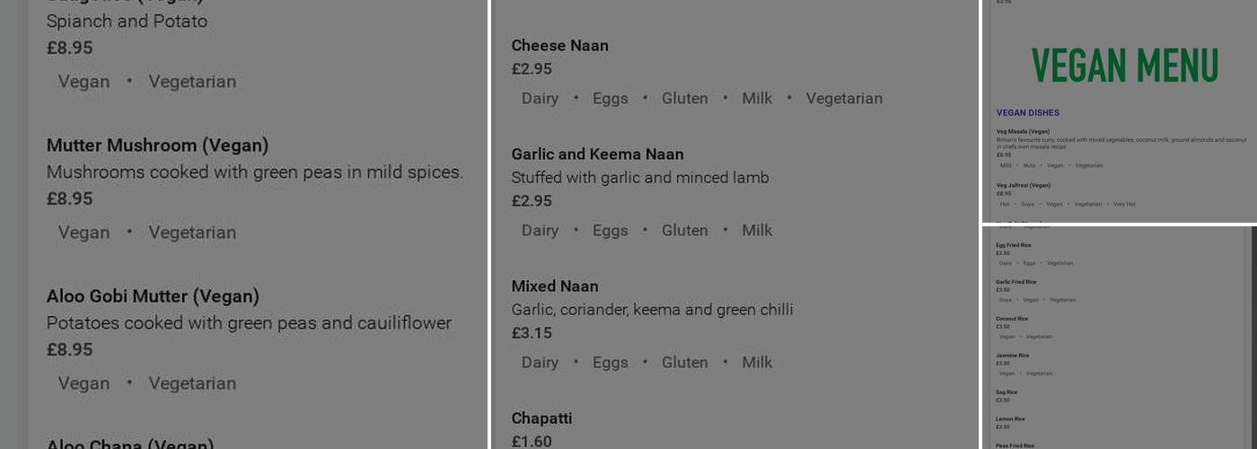 Eastern Cuisine Takeaway Witney Menu