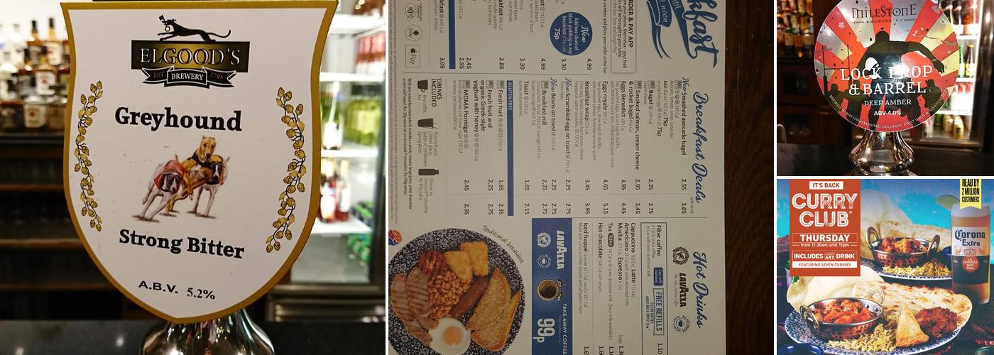 The Company of Weavers - JD Wetherspoon Menu