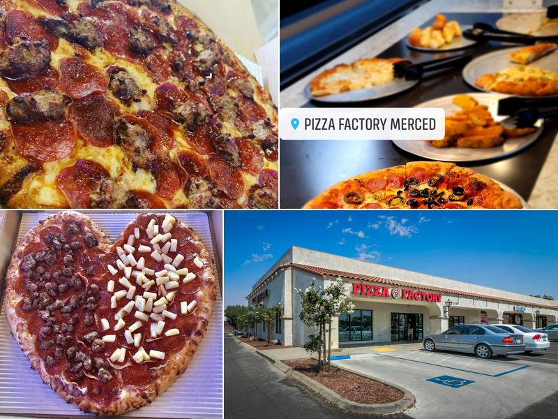 Pizza Factory 3146 G St Suite 147, Merced
