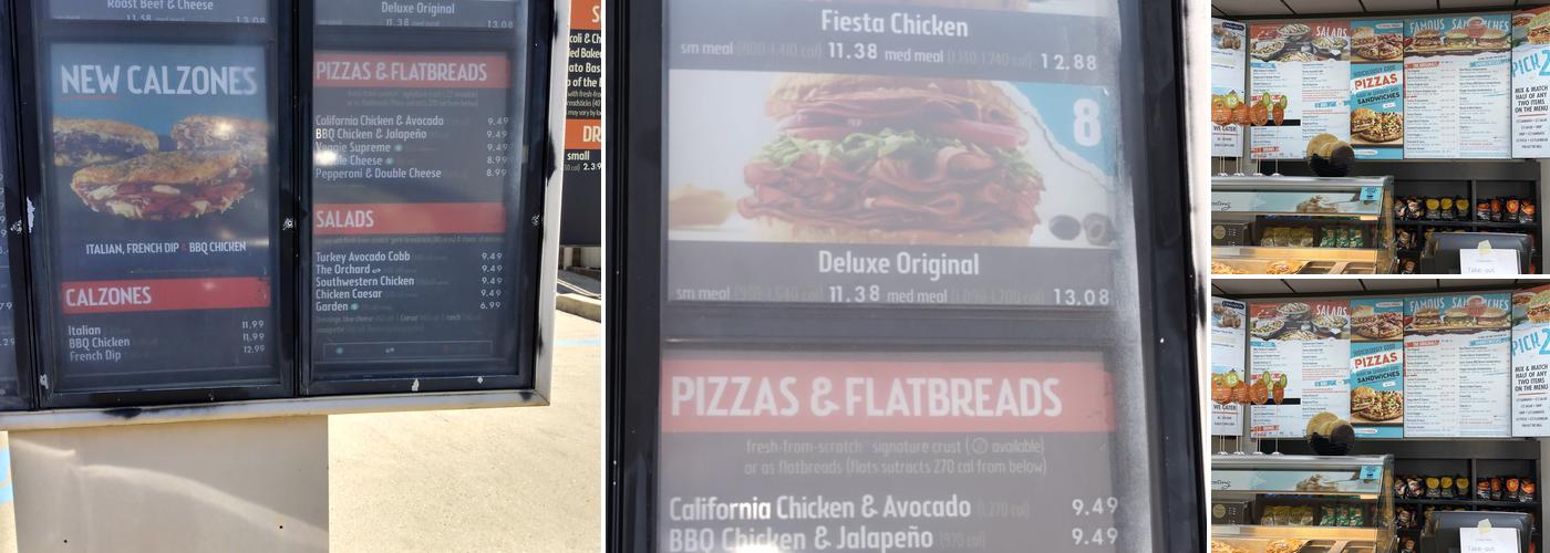 Schlotzsky's Menu