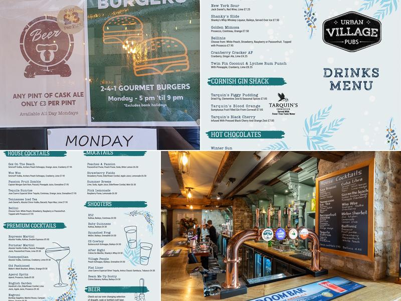 The Kings Head & Bell Menu