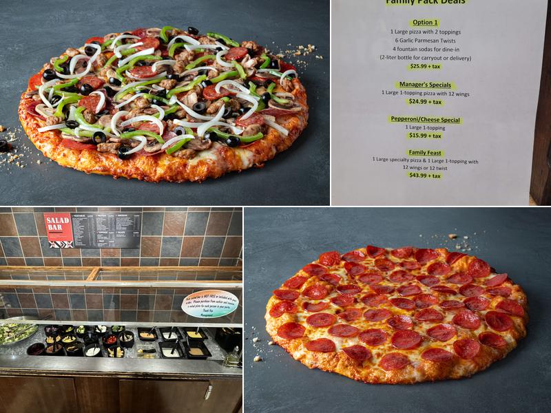 Round Table Pizza Menu