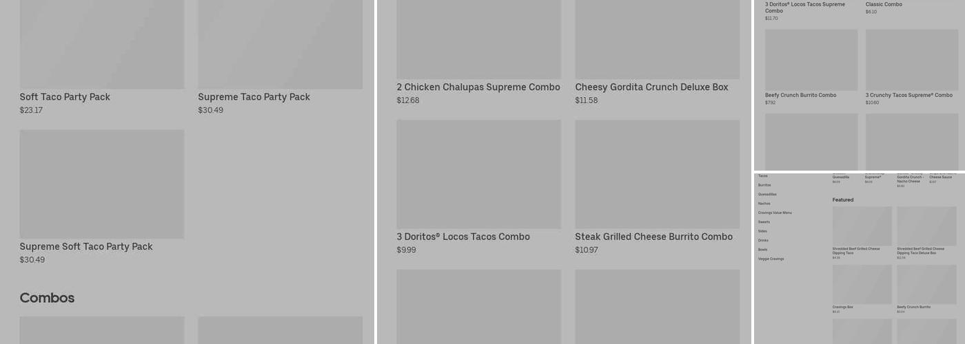 Taco Bell Menu