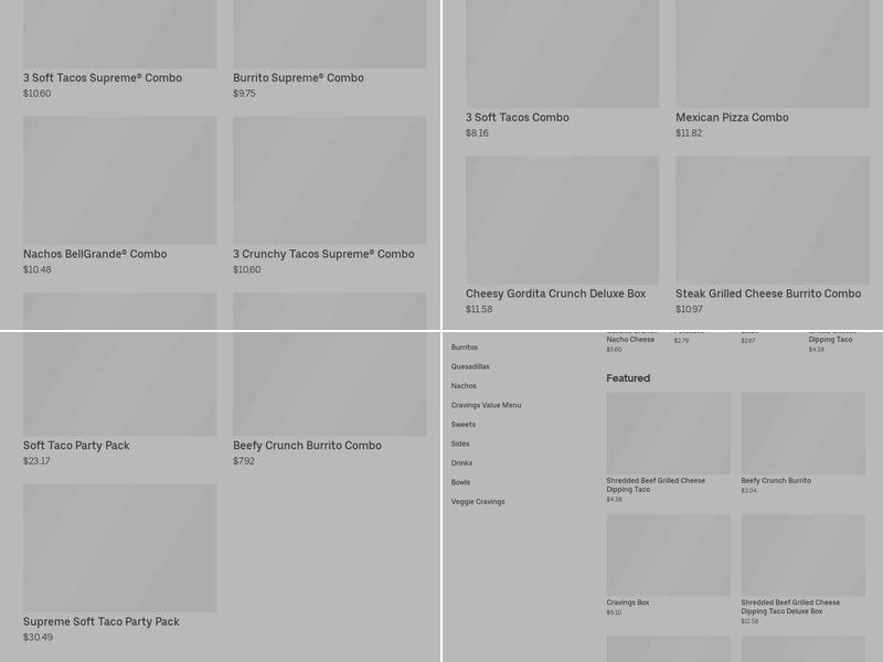 Taco Bell Menu