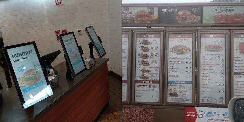 Wendy's Menu