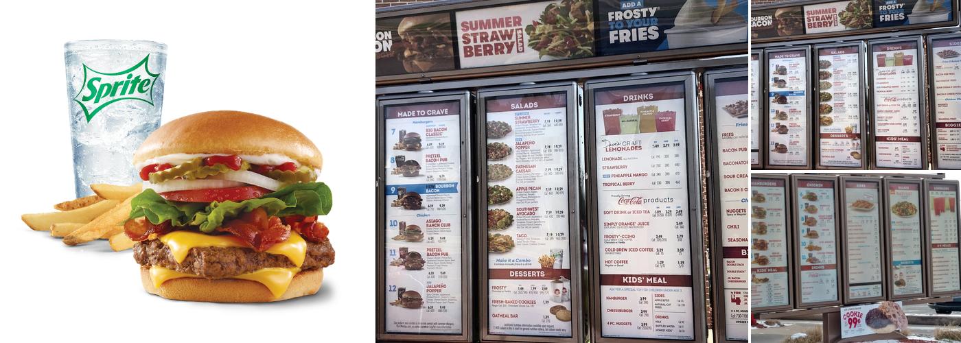 Wendy's Menu