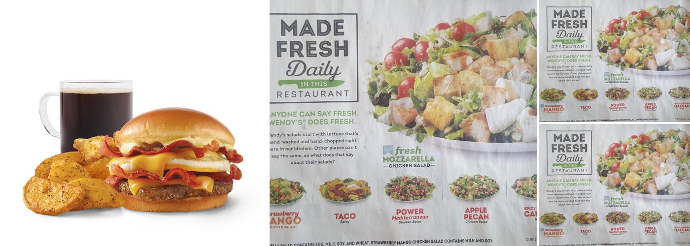 Wendy's Menu