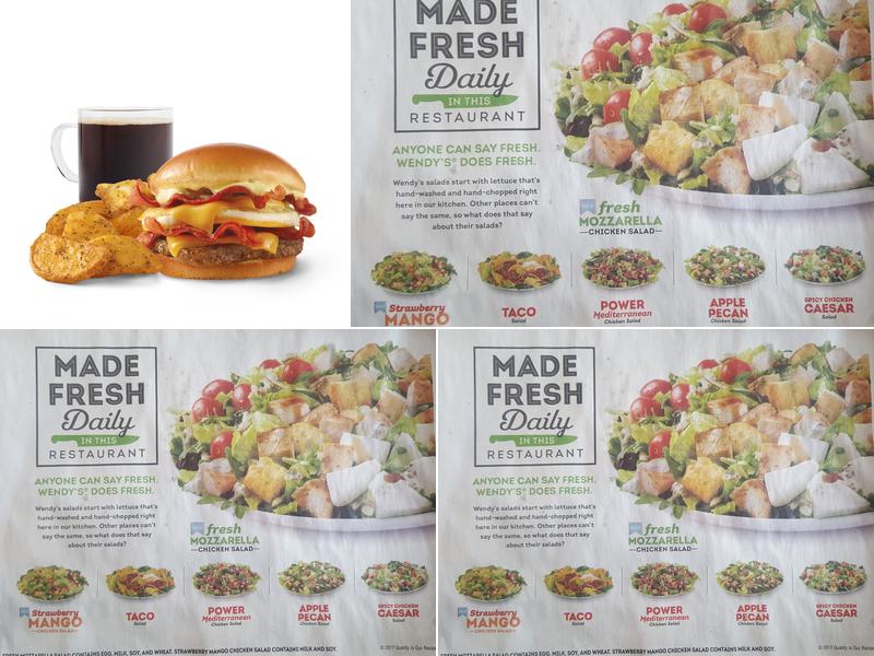 Wendy's Menu