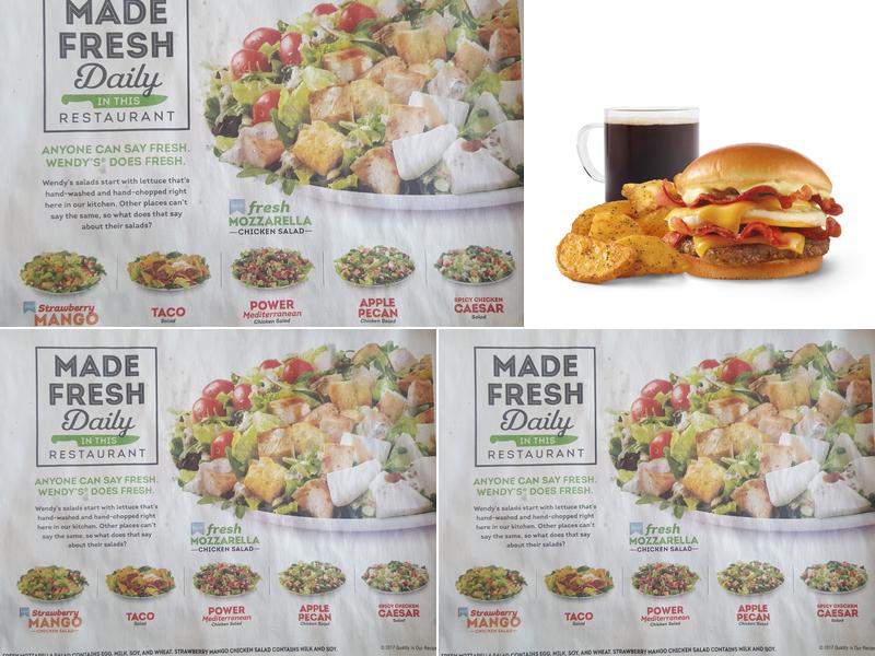 Wendy's Menu