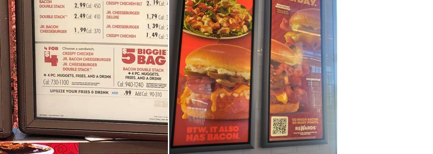 Wendy's Menu