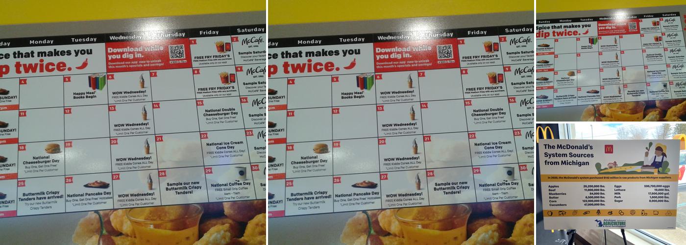 McDonald's Menu