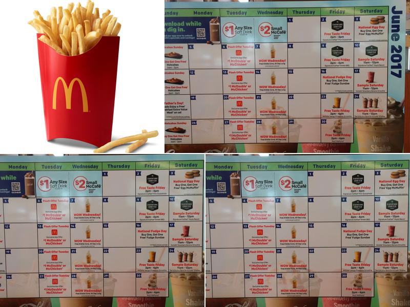McDonald's Menu