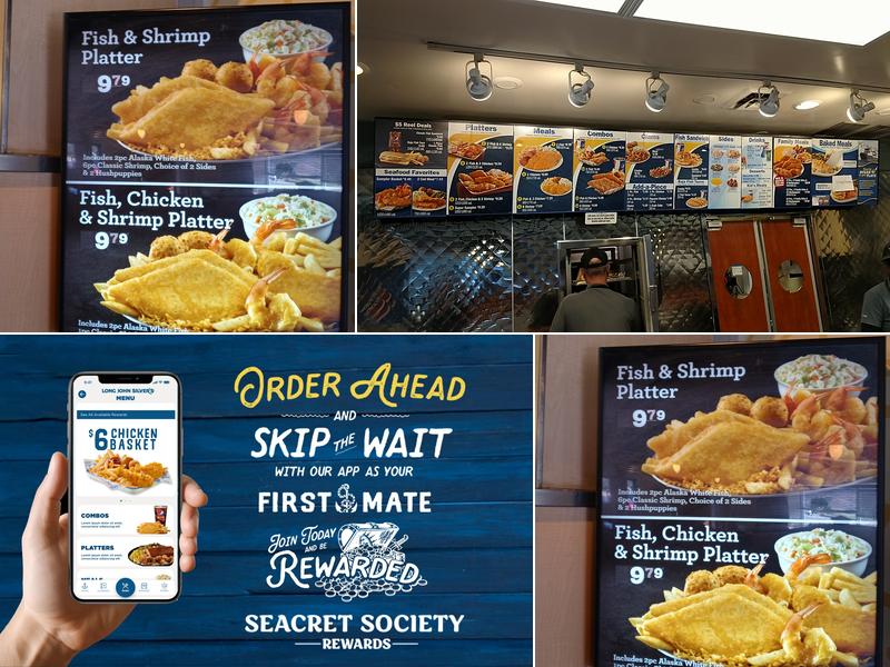 Long John Silver's Menu