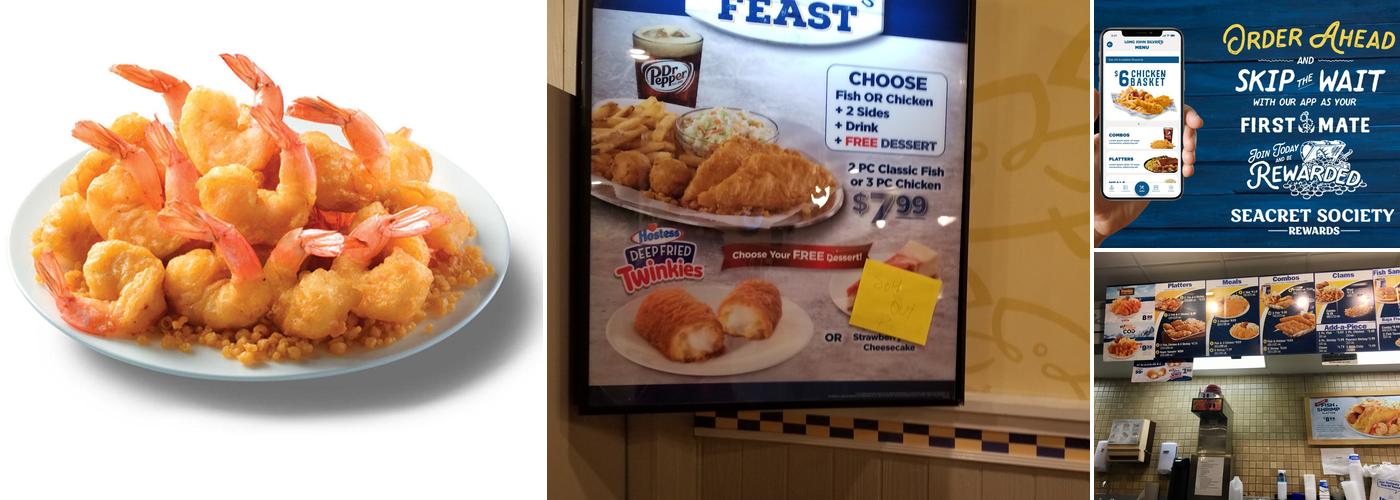 Long John Silver's Menu