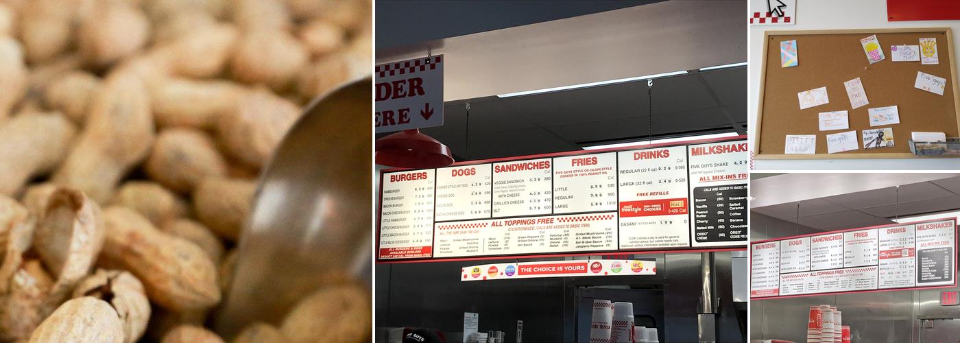 Five Guys Menu