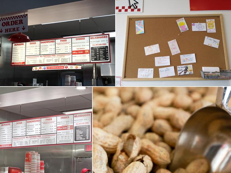 Five Guys Menu