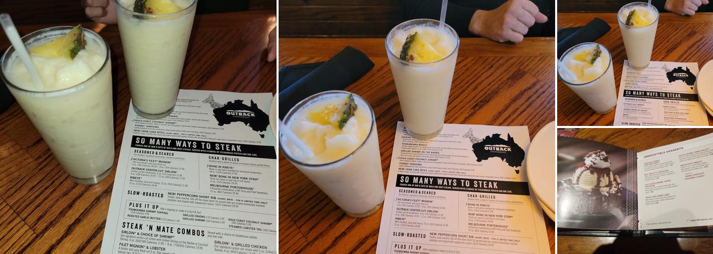 Outback Steakhouse Menu
