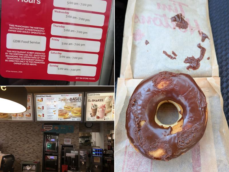 Tim Hortons Menu
