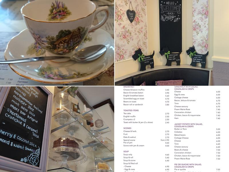 Chantry Tea Room Menu