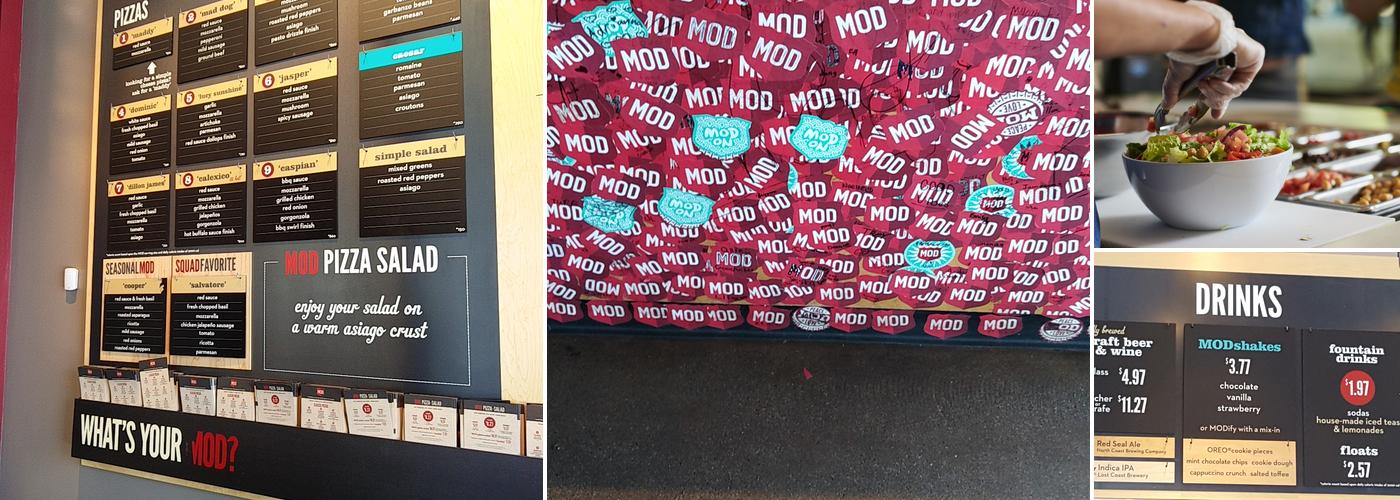 MOD Pizza Menu