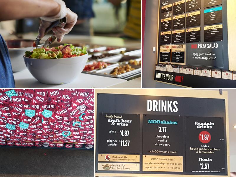 MOD Pizza Menu