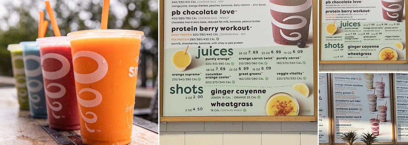 Jamba Menu