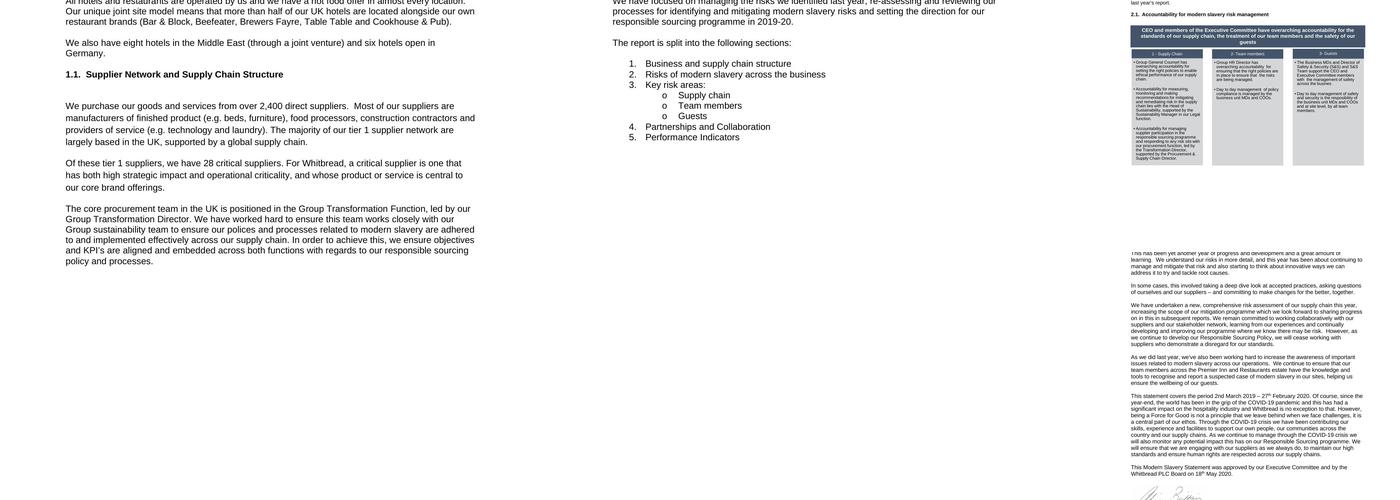 Premier Inn Skipton North (Gargrave) hotel Menu