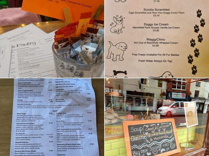 Oliver's Pantry Menu