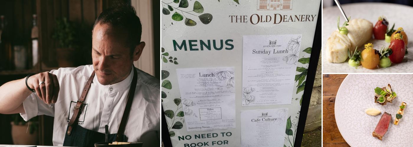 The Old Deanery Menu