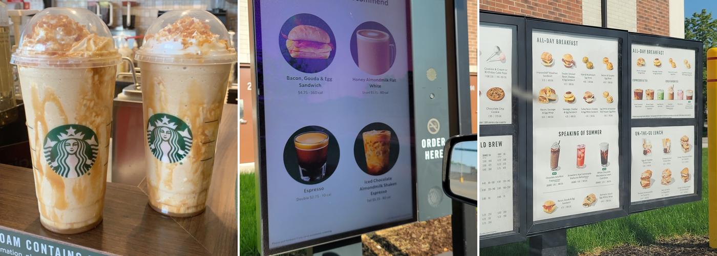 Starbucks Menu