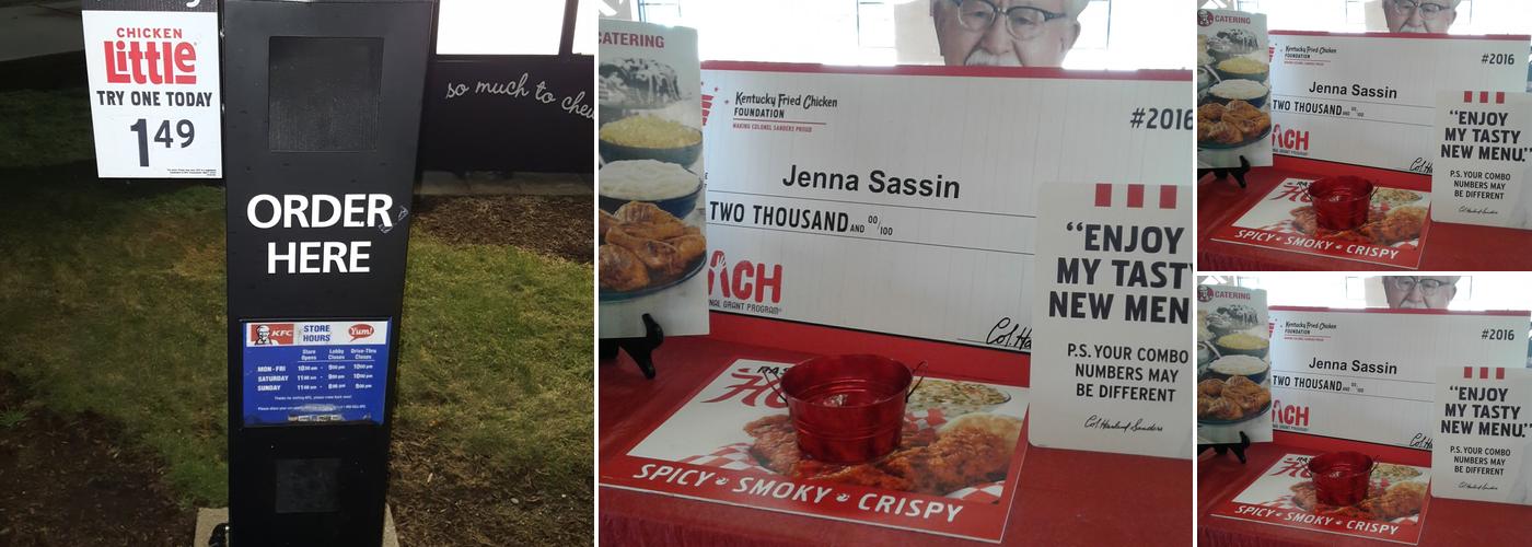 KFC Menu