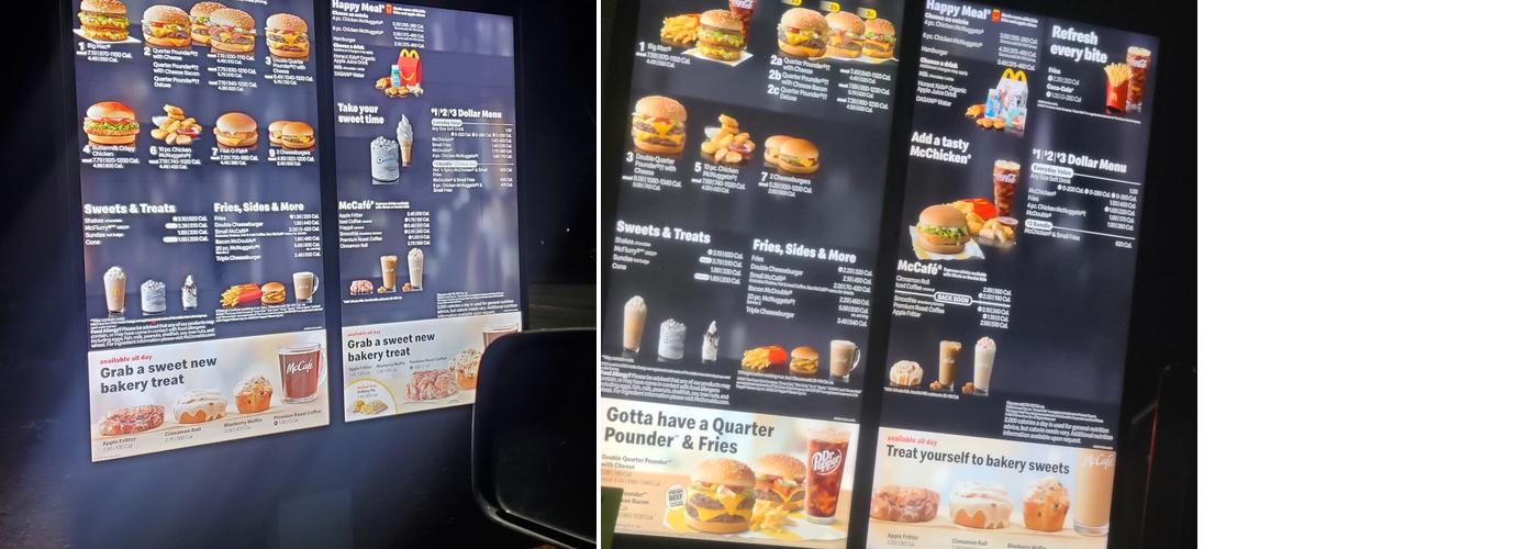 McDonald's Menu