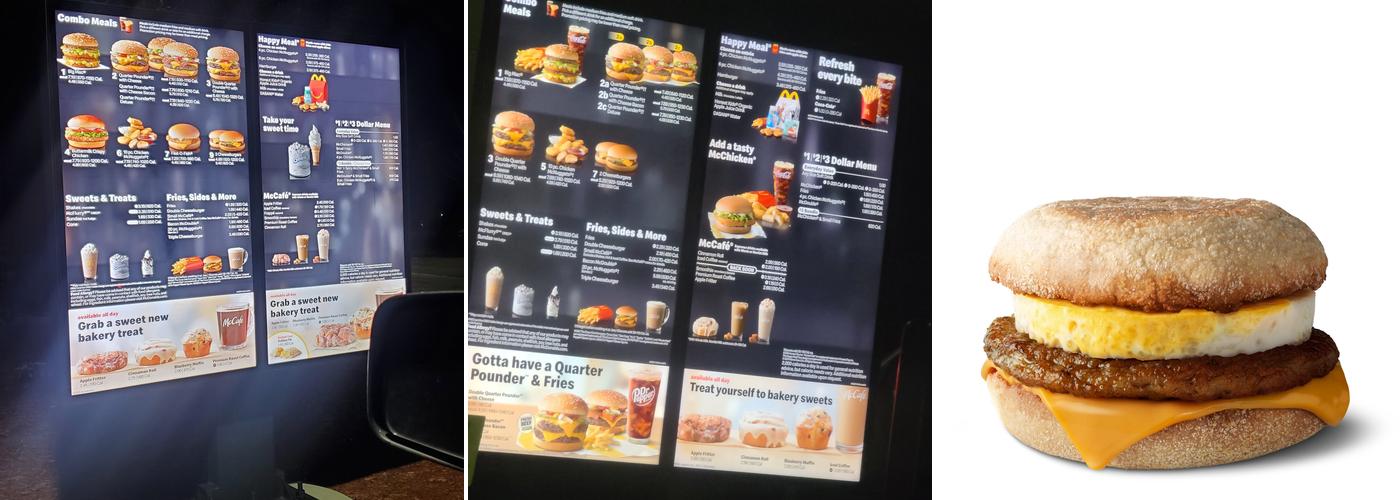 McDonald's Menu